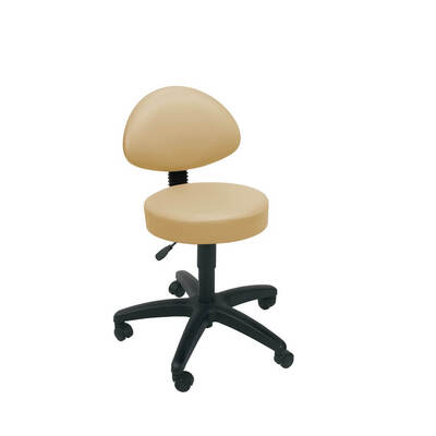Sunflower Gas Lift Stool - with Back Rest