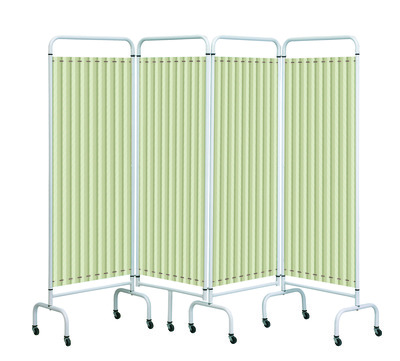 Sunflower 4 Panel Mobile Screen with Disposable Curtains