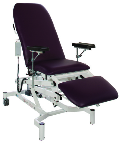 Doherty Phlebotomy Chair Storm Blue