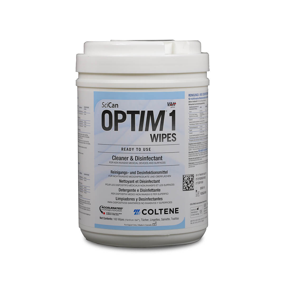 Optim1 Label Optim 1 Surface Disinfection Wipes x160 sheets | Infection Control ...