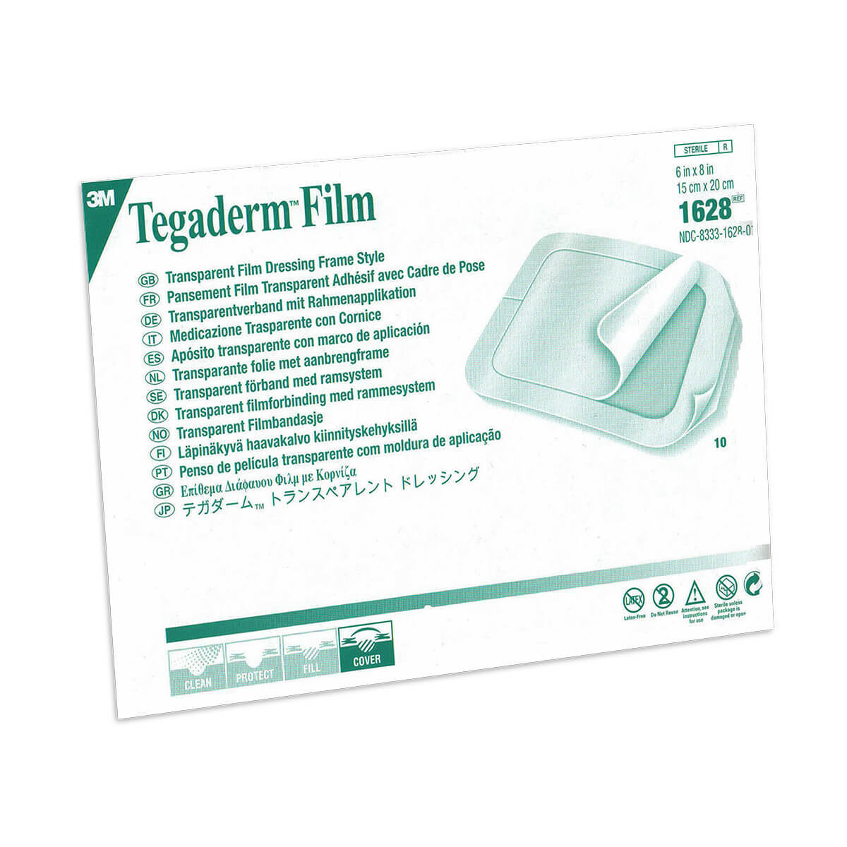 Tegaderm™ Film Dressing 15cm x 20cm x10 Tegaderm™ Film Dressing 15cm x 20cm x10