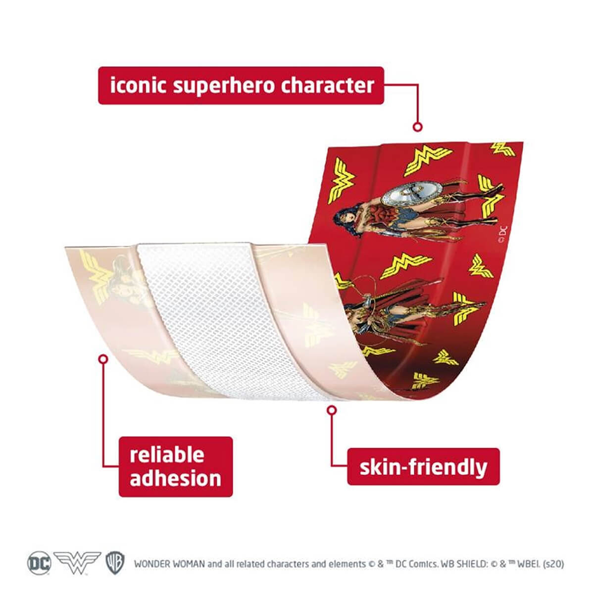 Leukoplast Childrens Wonder Woman plaster 1x roll Leukoplast Childrens Wonder Woman plaster 1x roll