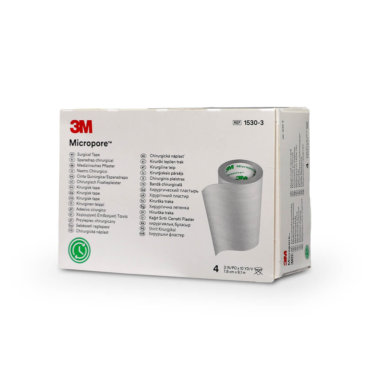 MICROPORE TAPE 7.5CM X 10M X4 MICROPORE TAPE 7.5CM X 10M X4