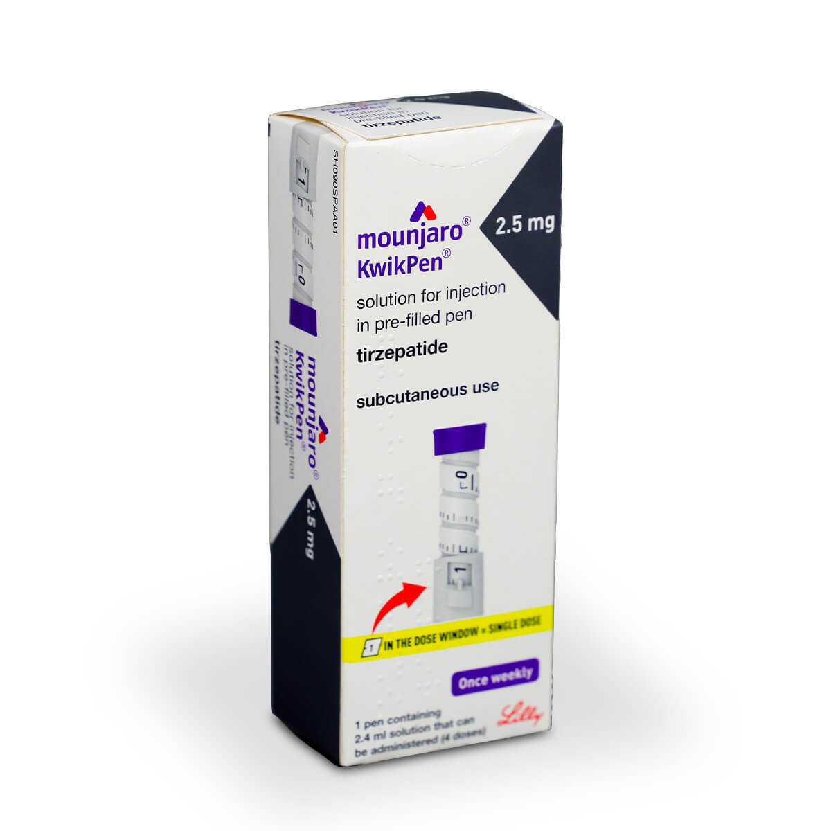 Mounjaro® 2.5 mg KwikPen® solution for injection in pre-filled pen ...