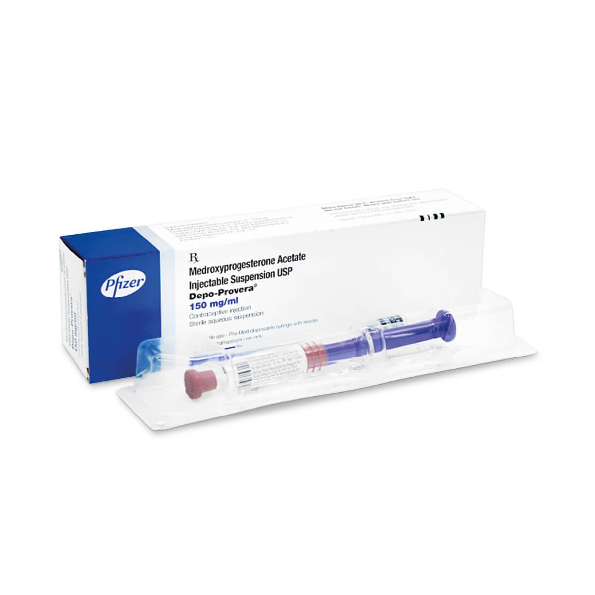 Depo-Provera 150 mg/ml 1ml Pre-filled Syringe x1 Depo-Provera 150 mg/ml 1ml Pre-filled Syringe x1