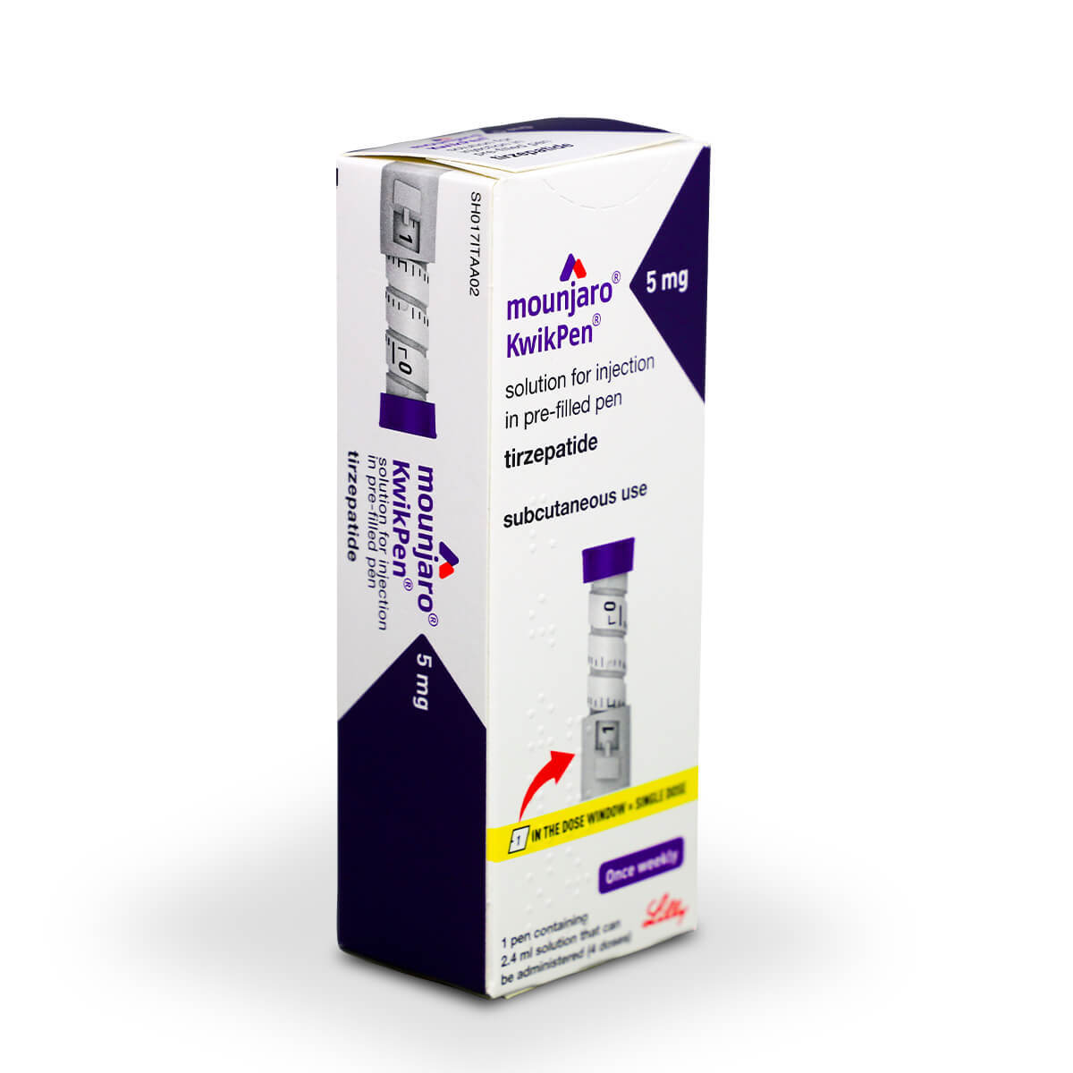 Mounjaro 5mg KwikPen Solution for Injection - Pre-filled POM