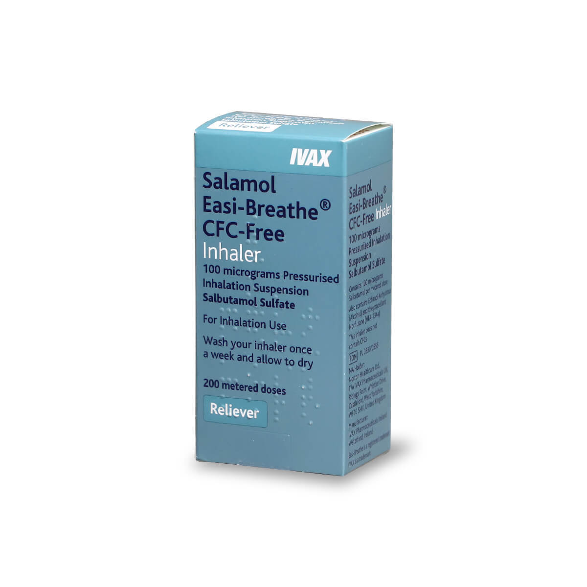 Salamol Easi breathe CFC Free Inhaler 100mcg 200 Doses salamol-easi-breathe-cfc-free-inhaler-100mcg-200-doses