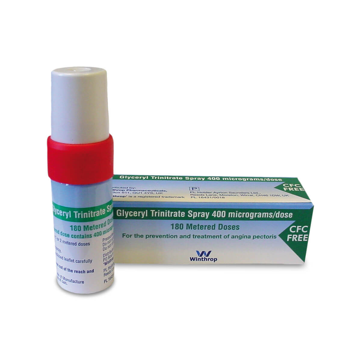 Glyceryl Trinitrate 400mcg Spray POM x200 Glyceryl Trinitrate 400mcg Spray POM x200