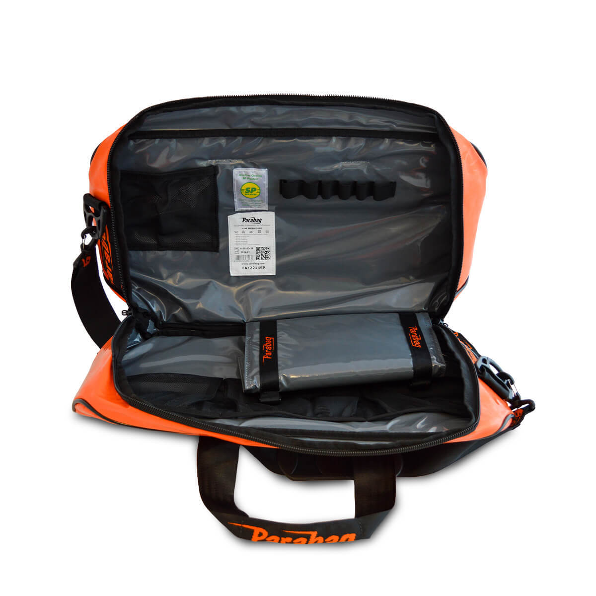 Parabag SP Parabag Emergency Resus Barrel Bag - TPU, Heavy Duty, Orange ...