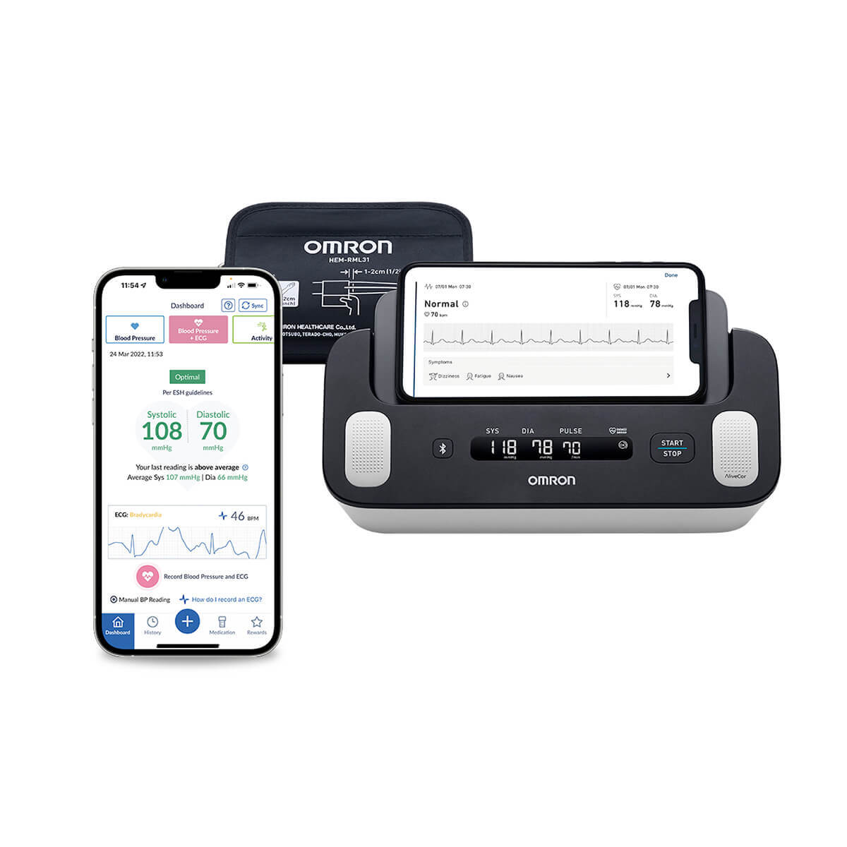 OMRON Complete BPM & ECG Afib Screening | New Equipment | Equipment ...