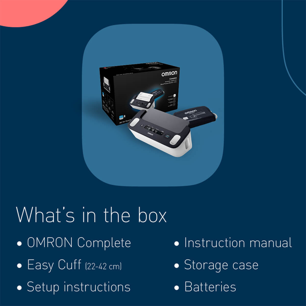 OMRON Complete BPM & ECG Afib Screening | New Equipment | Equipment ...
