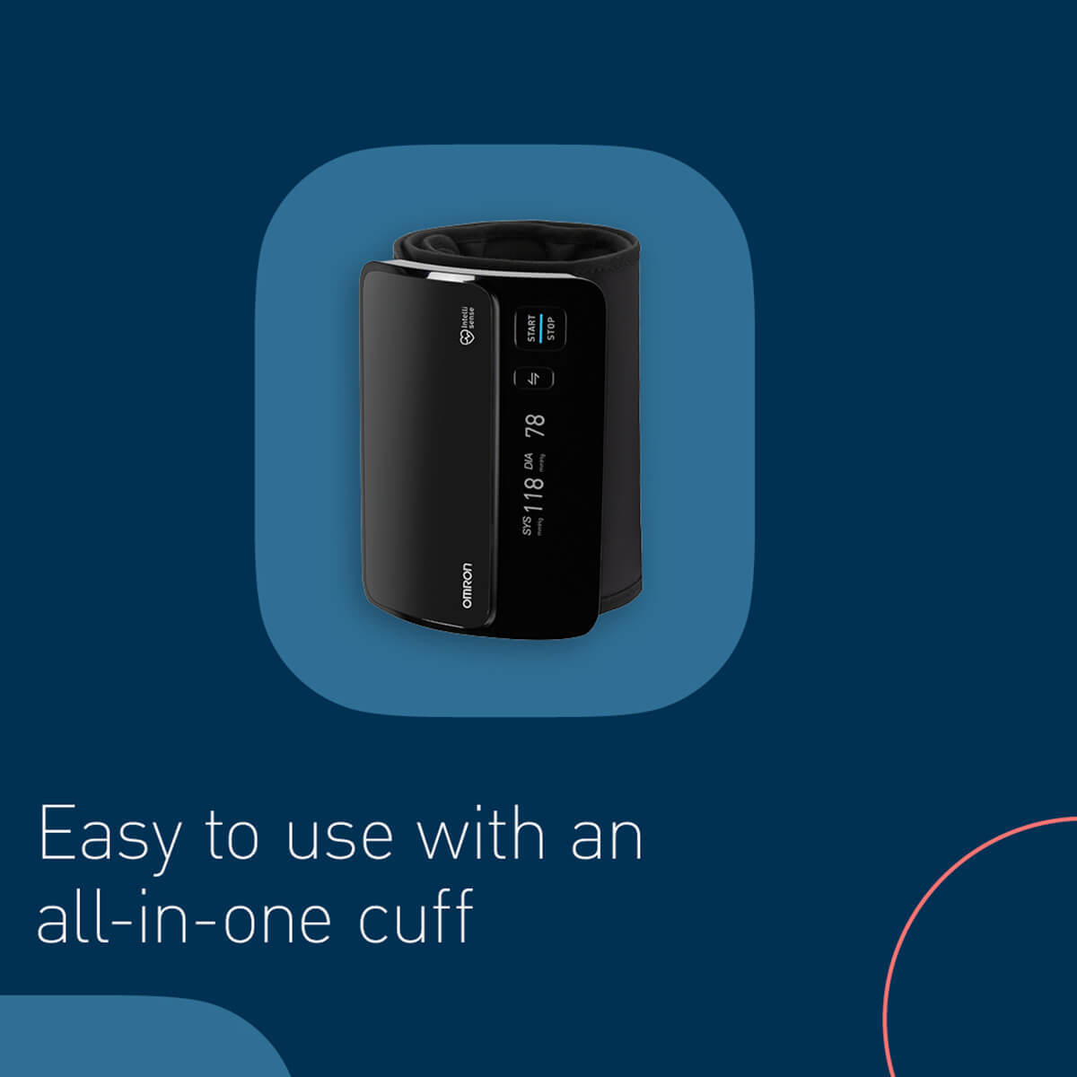 OMRON EVOLV All-in-One Wireless Upper Arm Blood Pressure Monitor OMRON EVOLV All-in-One Wireless Upper Arm Blood Pressure Monitor