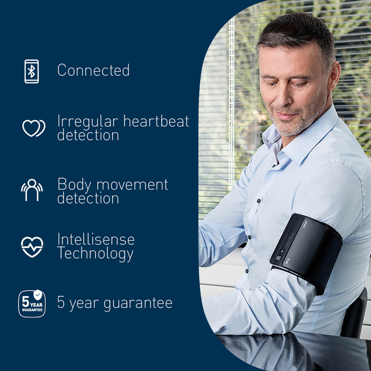 OMRON EVOLV All-in-One Wireless Upper Arm Blood Pressure Monitor OMRON EVOLV All-in-One Wireless Upper Arm Blood Pressure Monitor