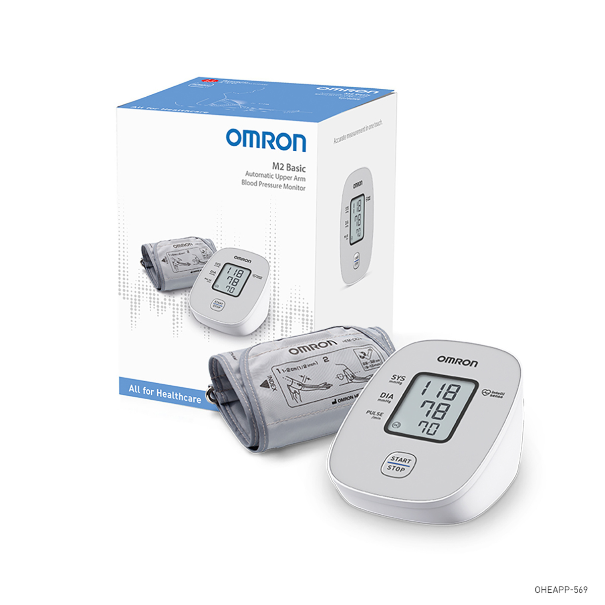 OMRON M2 Basic Upper Arm Blood Pressure Monitor  OMRON M2 Basic Upper Arm Blood Pressure Monitor