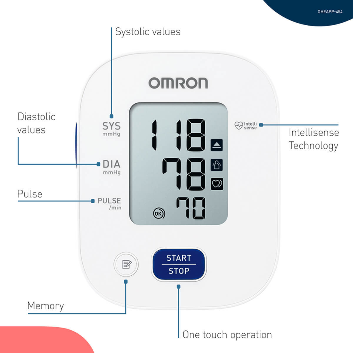 OMRON M2 Upper Arm Blood Pressure Monitor Digital Blood Pressure omron-m2-upper-arm-blood-pressure-monitor-digital-blood-pressure