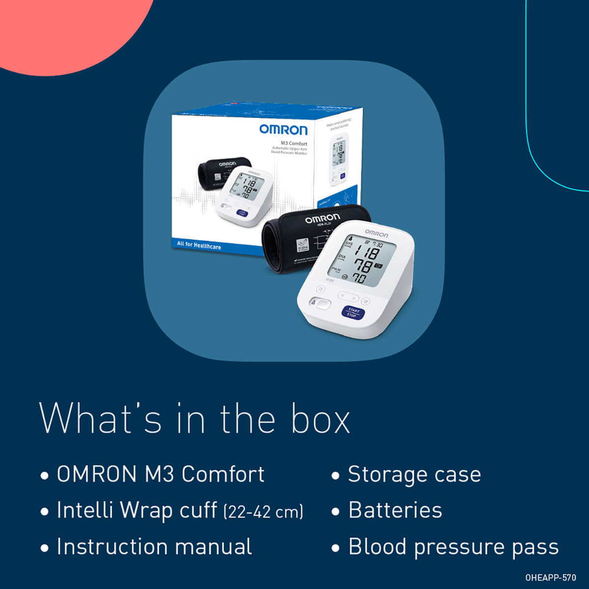 OMRON M3 Comfort Upper Arm Blood Pressure Monitor OMRON M3 Comfort Upper Arm Blood Pressure Monitor
