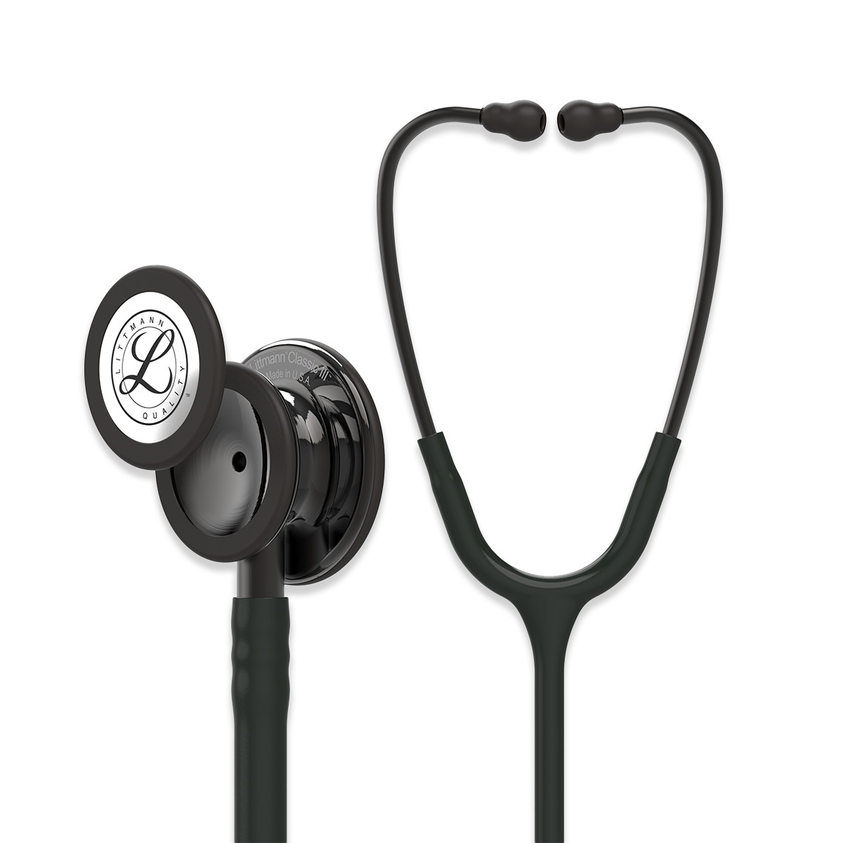 3M Littmann Classic III Monitoring Stethoscope Black with Smoke Chestpiece 3M Littmann Classic III Monitoring Stethoscope Black with Smoke Chestpiece