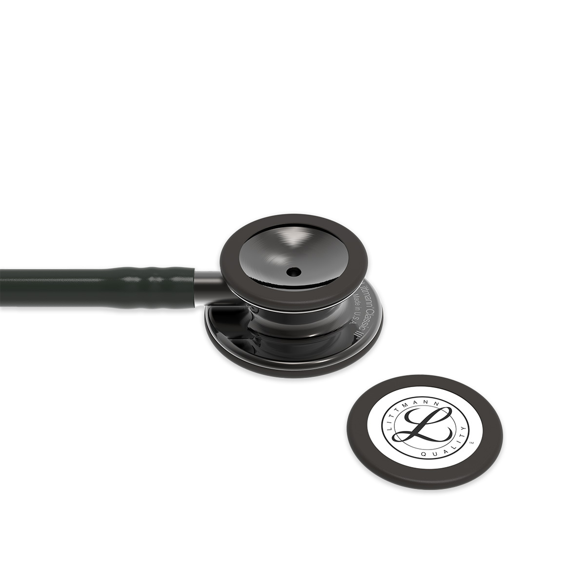 3M Littmann Classic III Monitoring Stethoscope Black with Smoke Chestpiece 3M Littmann Classic III Monitoring Stethoscope Black with Smoke Chestpiece