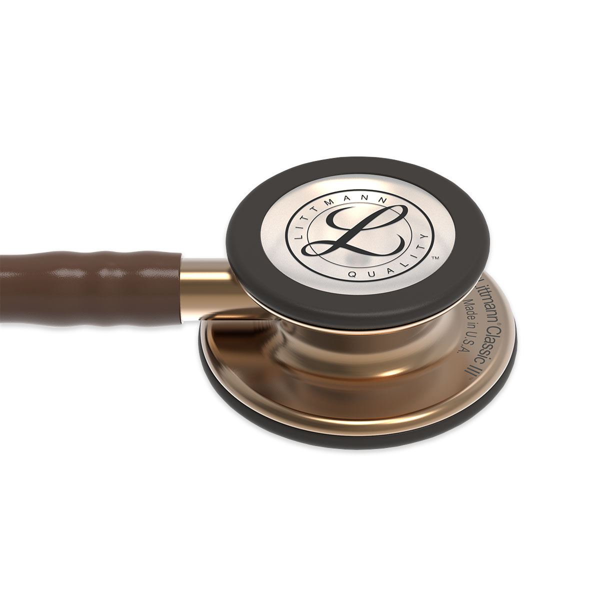 3M Littmann Classic III Monitoring Stethoscope Chocolate with Copper Chestpiece 3M Littmann Classic III Monitoring Stethoscope Chocolate with Copper Chestpiece