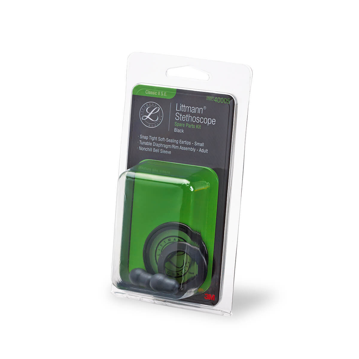 3M Littmann Classic II S.E Spare Parts Kit - Black 3M Littmann Classic II S.E Spare Parts Kit - Black
