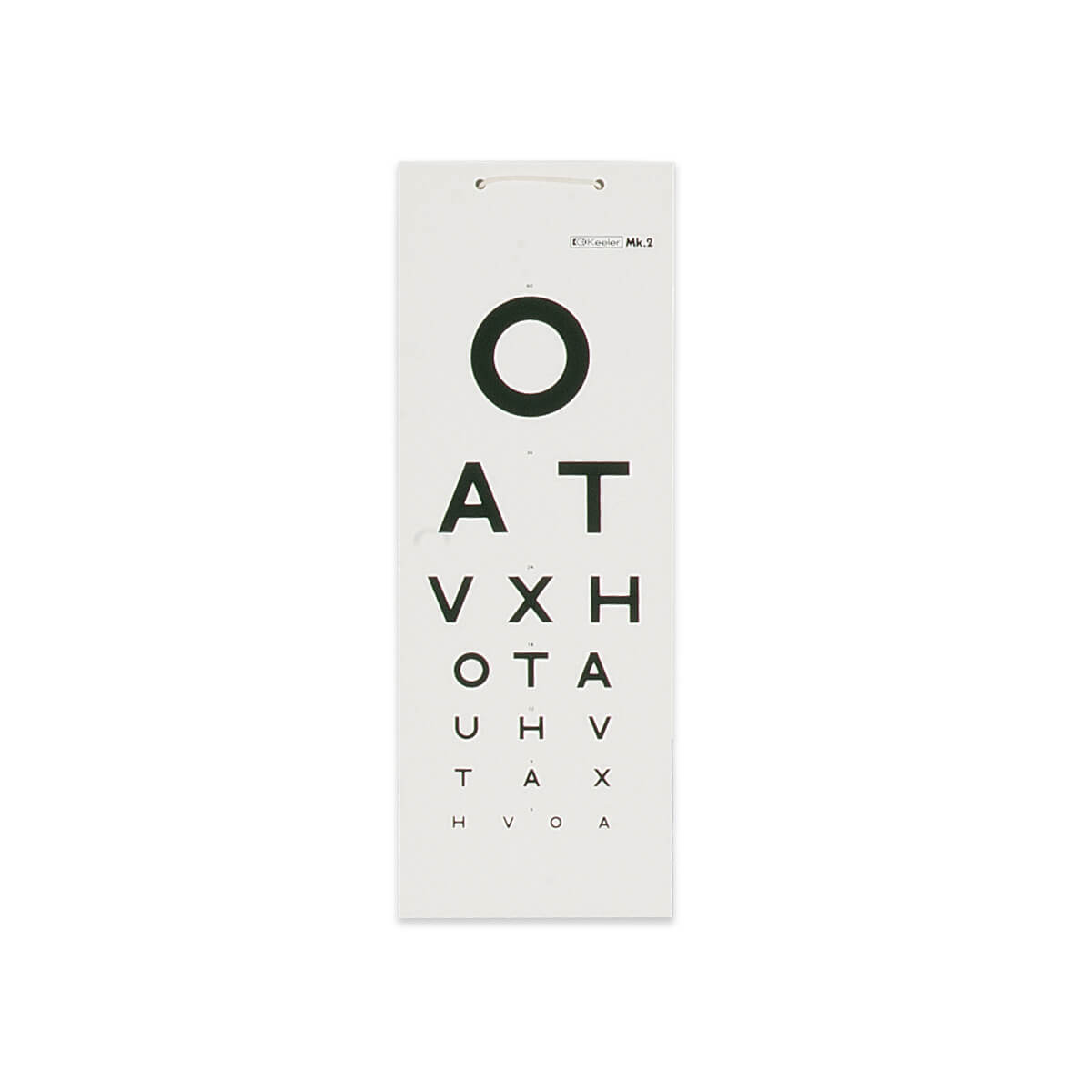 Eye Chart - Letters - 3 Metre Eye Chart - Letters - 3 Metre