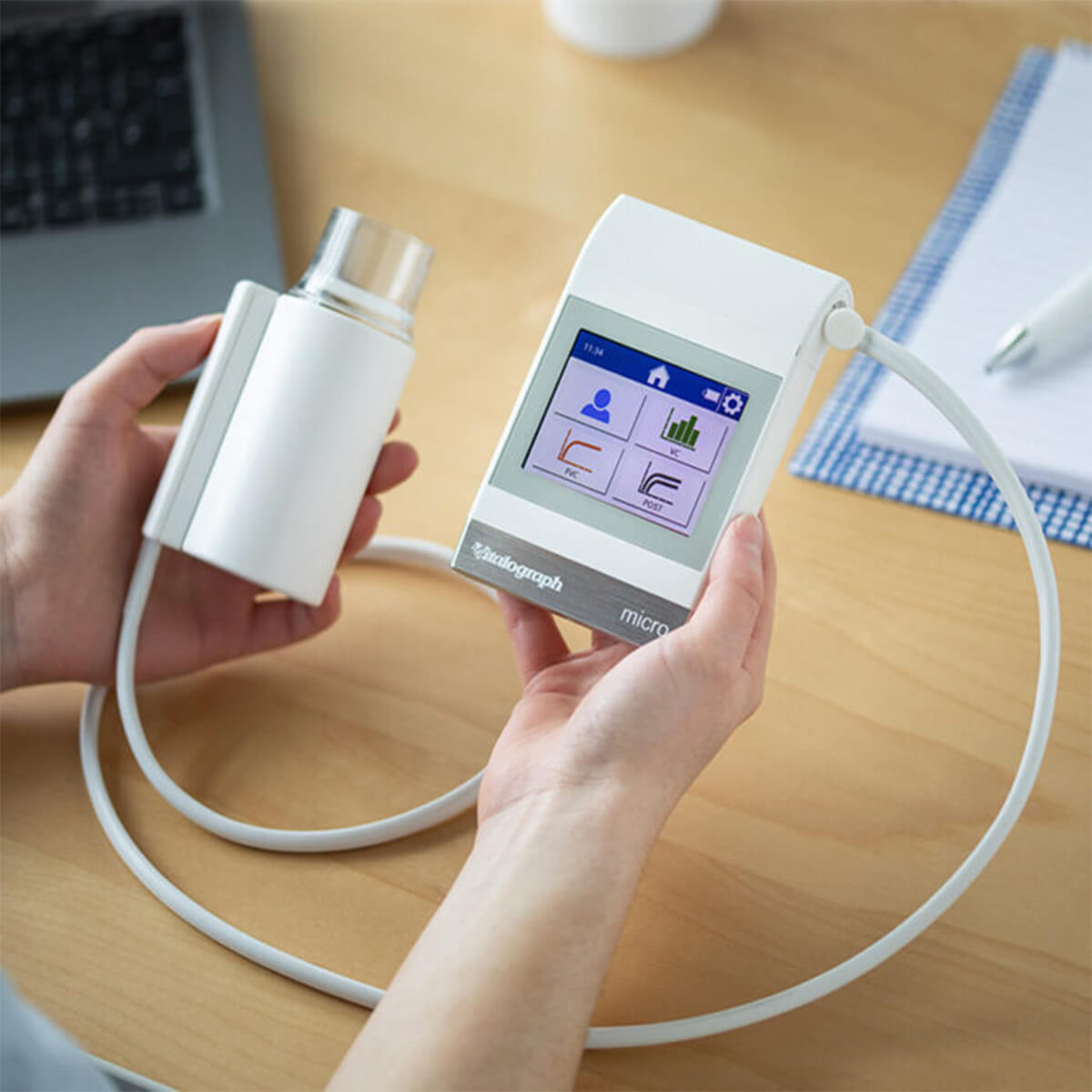 Vitalograph New Micro Handheld Spirometer Vitalograph New Micro Handheld Spirometer