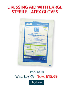 Dressing Aid with Large Nitrile Gloves