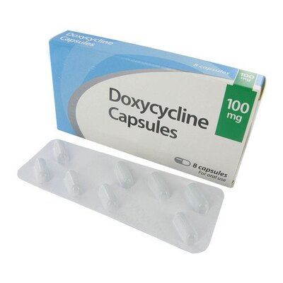 Doxycycline 100mg Capsule POM x8