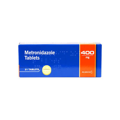 Metronidazole  BP 400mg Tablet POM x21