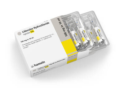 Lidocaine  1%, 10mg/ml, 10ml Ampoule POM