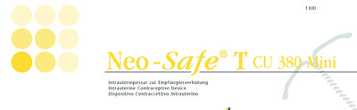 Neo-Safe T CU 380 Mini IUD POM x1