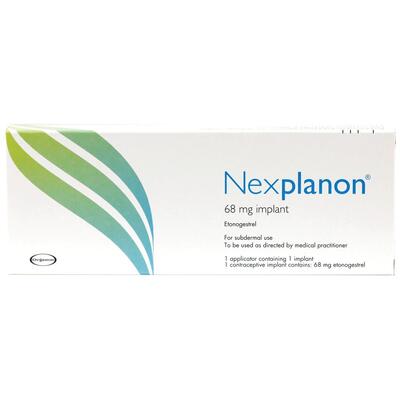 Nexplanon 68mg Contraceptive Implant PI x1