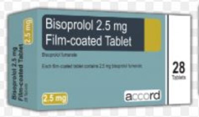 Bisoprolol 2.5 mg Film-coated Tablet