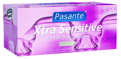 Pasante Xtra Sensitive Condoms - Clinic Pack x 144