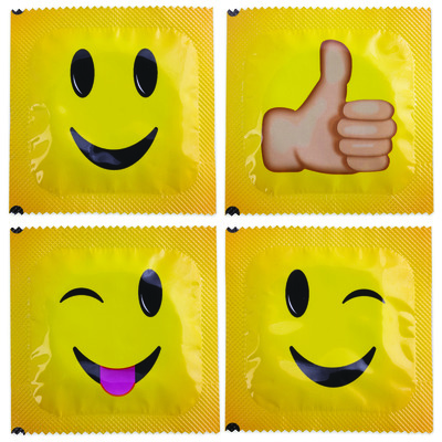 Pasante Smiley Condoms - Bulk Pack x 144