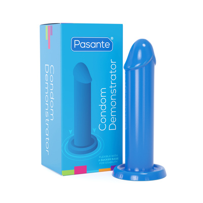 Pasante Condom Demonstrator - Blue
