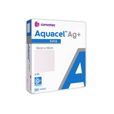 Aquacel AG+ Extra Dressing 10cm(H) x 10cm(W) x10