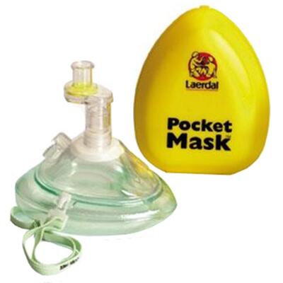 Laerdal Pocket Mask with Glove, Wipes and Case Adult x1