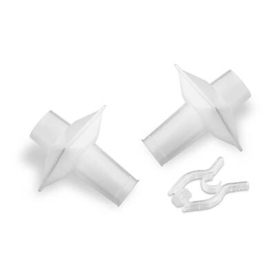 Vitalograph Eco BVF with Oval Bite Lip + Nose Clip x 75 Vitalograph Eco BVF with Oval Bite Lip + Nose Clip x 75