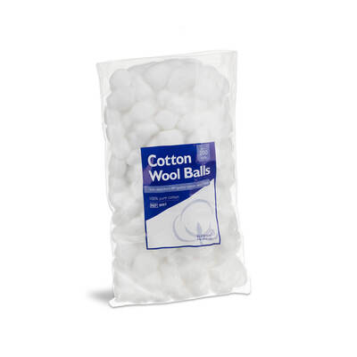 Robinsons Cotton Wool Balls 0.8g x200 Robinsons Cotton Wool Balls 0.8g x200