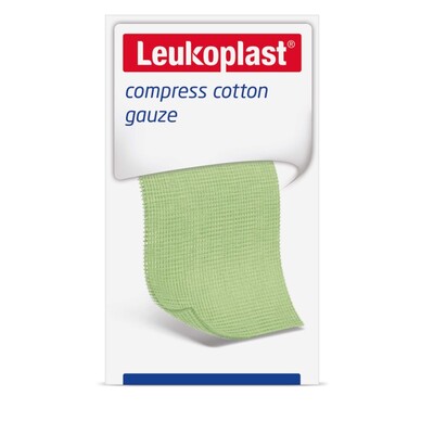 Leukoplast Cotton Gauze N/S 10CMX10CM 12 PLY x100