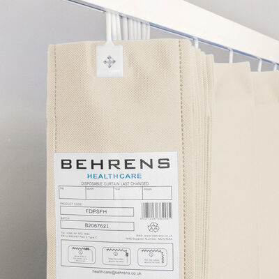 Disposable Curtain Putty Small Fixed Hook (750x200cm) Disposable Curtain Putty Small Fixed Hook (750x200cm)