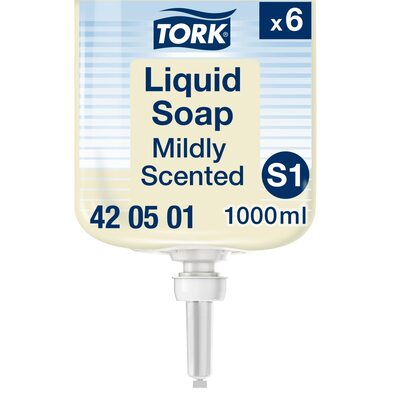 Tork Mild Liquid Soap 1L x6
