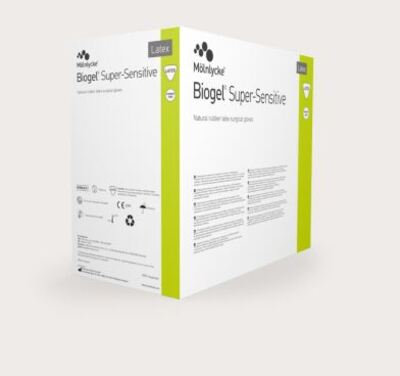 Biogel Super-Sensitive Latex Surgeons Gloves 6.5 x50