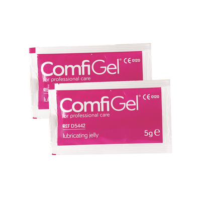 ComfiGel® Lubricating Jelly Sachets Clear 5g x100 ComfiGel® Lubricating Jelly Sachets Clear 5g x100