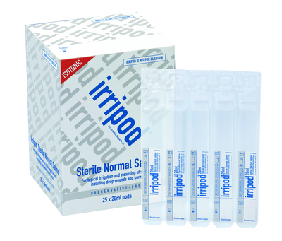 Irripod&trade; Saline Solution 20ml x25
