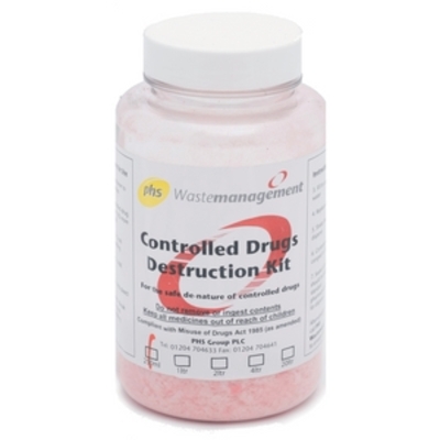 Controlled Drugs Destruction Kit - 2 Litre