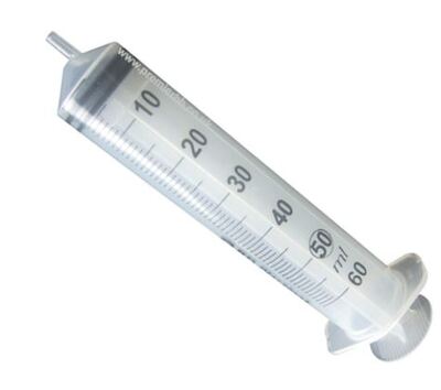 BD Plastipak Hypodermic Eccentric Luer Slip Syringes, 50ml - x 60