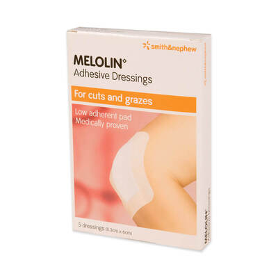 Melolin Adhesive 8.3cm x 6cm x5