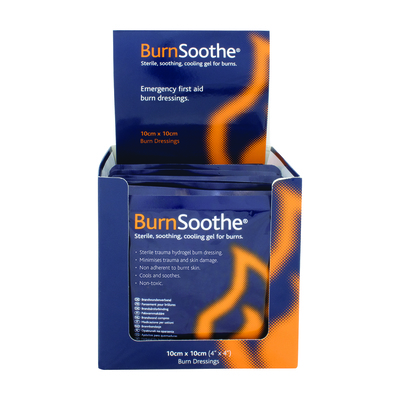 Burnsoothe Burn Relief Dressing 10cm x 10cm  10cm x 10cm x1 Burnsoothe Burn Relief Dressing 10cm x 10cm  10cm x 10cm x1